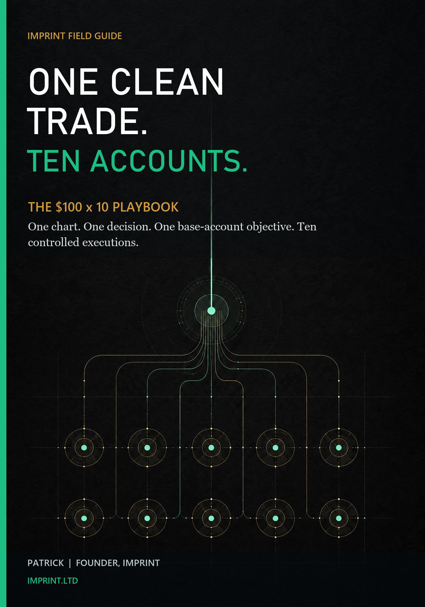 One Clean Trade, Ten Accounts book cover